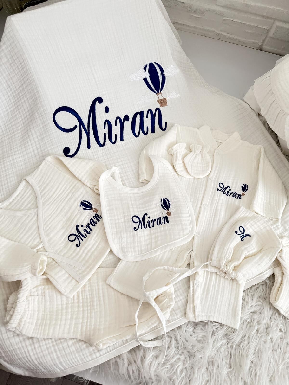 Müslim erkek bebek set